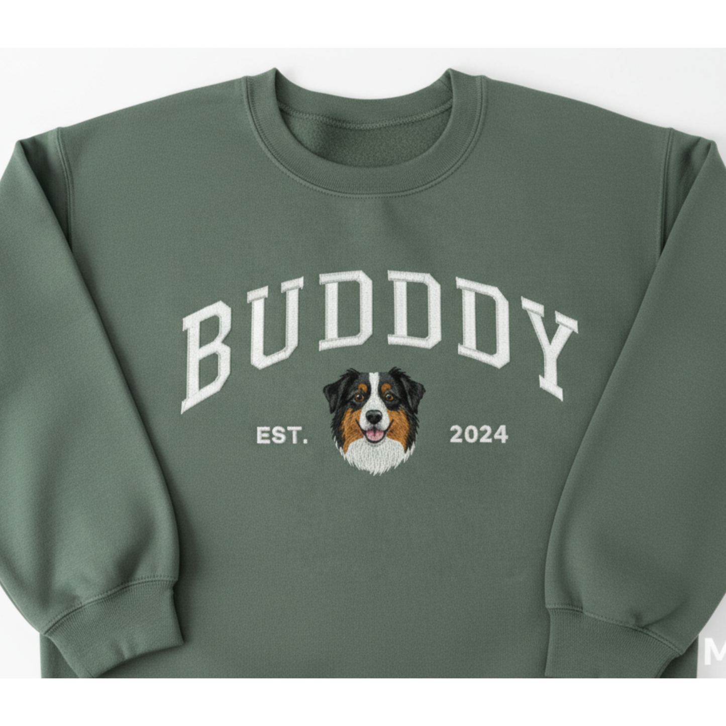 🐾 Custom Pet Embroidered Sweatshirt
